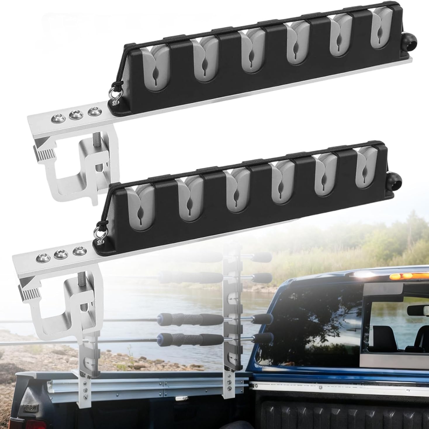 Fishing Equipment Holder - Fishing Rod Holder for Truck Bed,Hold