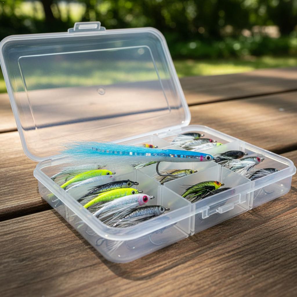 Surf Fishing Equipment - Handmade Epoxy Surf Candy Saltwater Flies