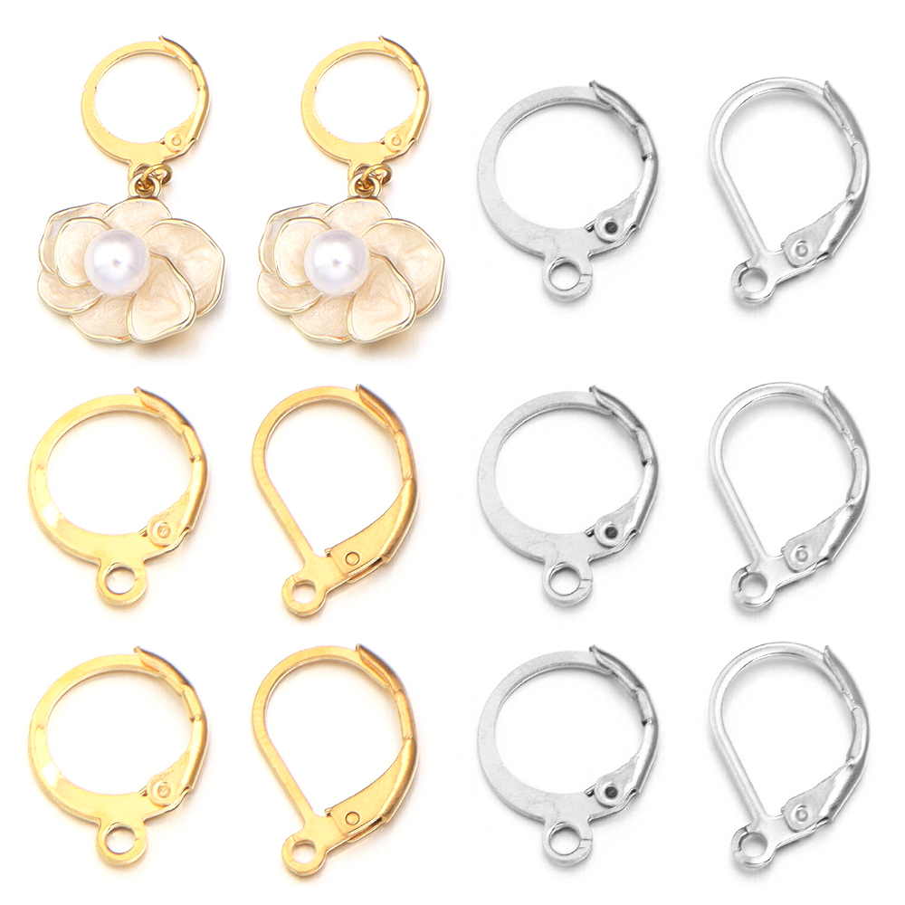 Circle Hook Set - 20pcs/lot Stainless Steel Ear Hook Round