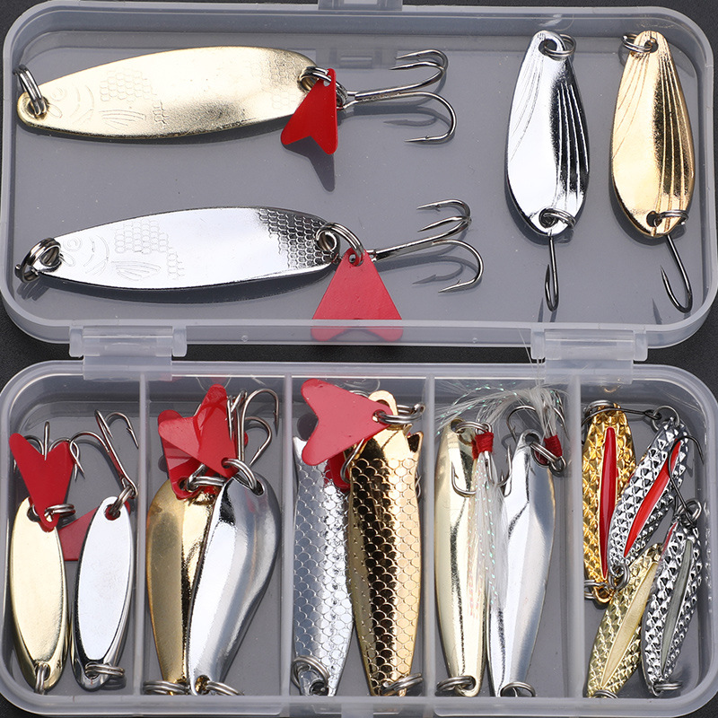 Trout Fishing Lure - Fishing Lure Kit 16 Pcs Sets