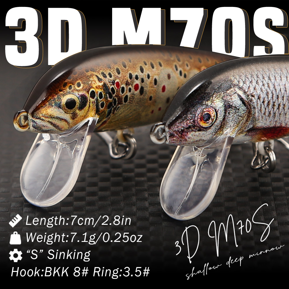 B&U Fishing Lures Sinking Minn - Trout Fishing Lure recension och pris