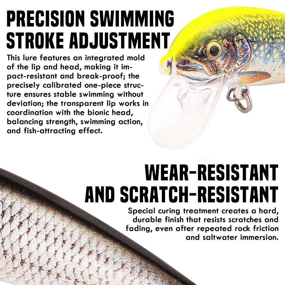 B&U Fishing Lures Sinking Minn - Trout Fishing Lure recension och pris