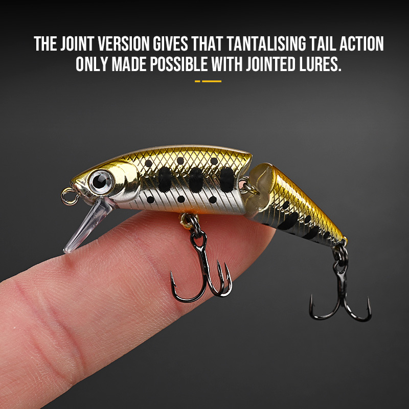 BLUX DR. Minnow Joint 50S Swim - Trout Fishing Lure recension och pris