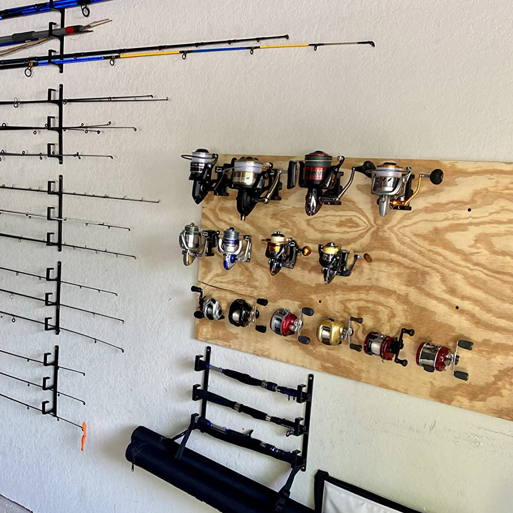 5pcs Wall-hung Fishing Reel Wa - Fishing Equipment Holder recension och pris
