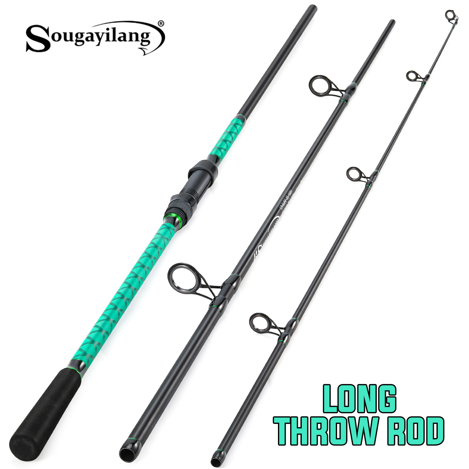 Sougayilang Carp Fishing Rod 3 - Surf Fishing Equipment recension och pris