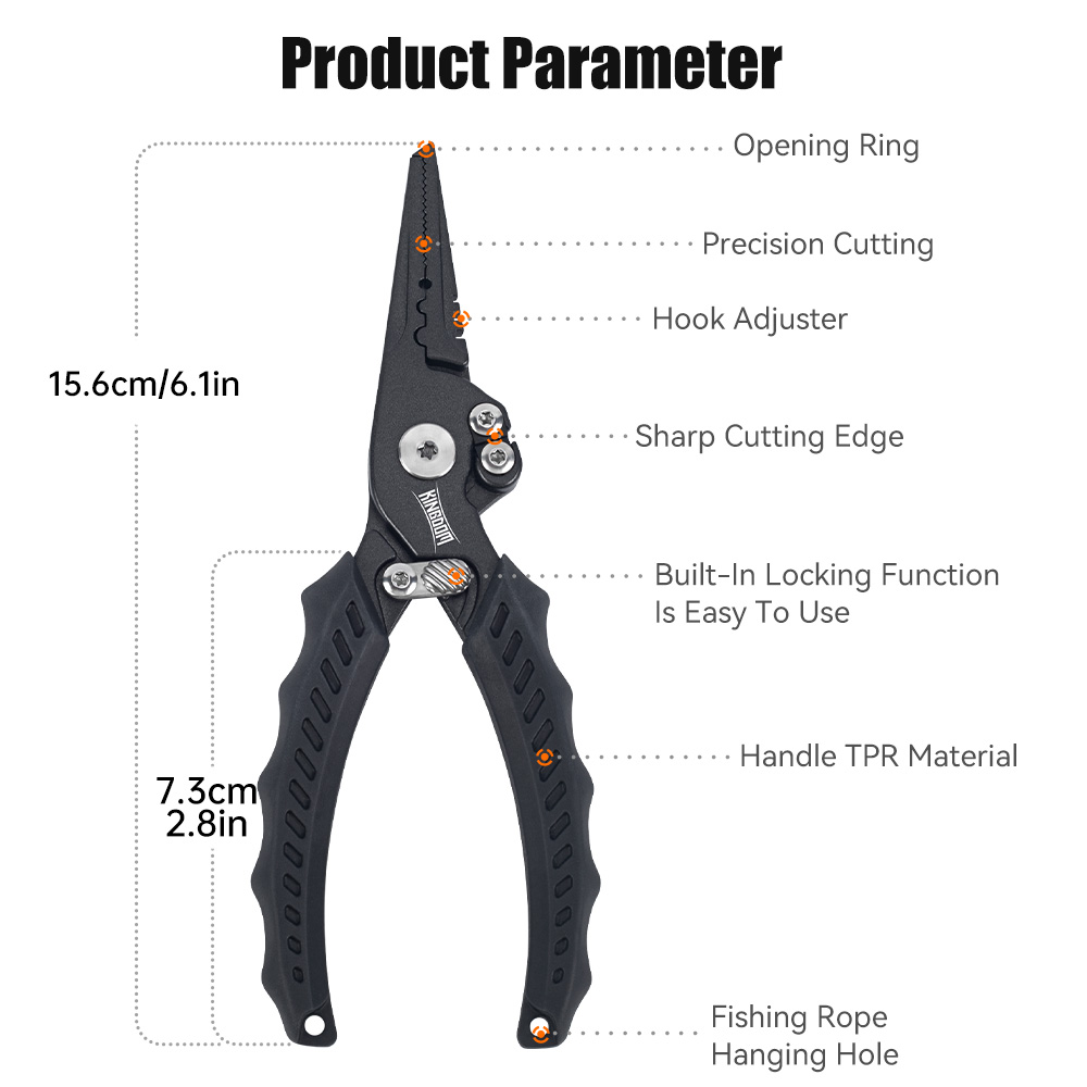 Kingdom Fishing Pliers Multifu - Fishing Equipment Parts recension och pris