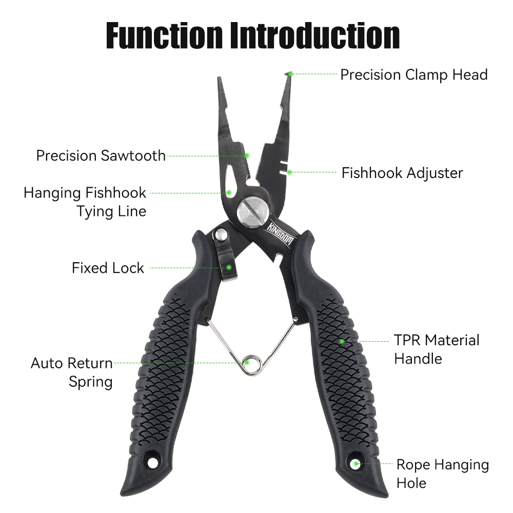 Kingdom Fishing Pliers Multifu - Fishing Equipment Parts recension och pris