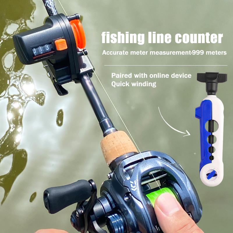Measurement Counter 0-999M Fis - Fishing Equipment Holder recension och pris
