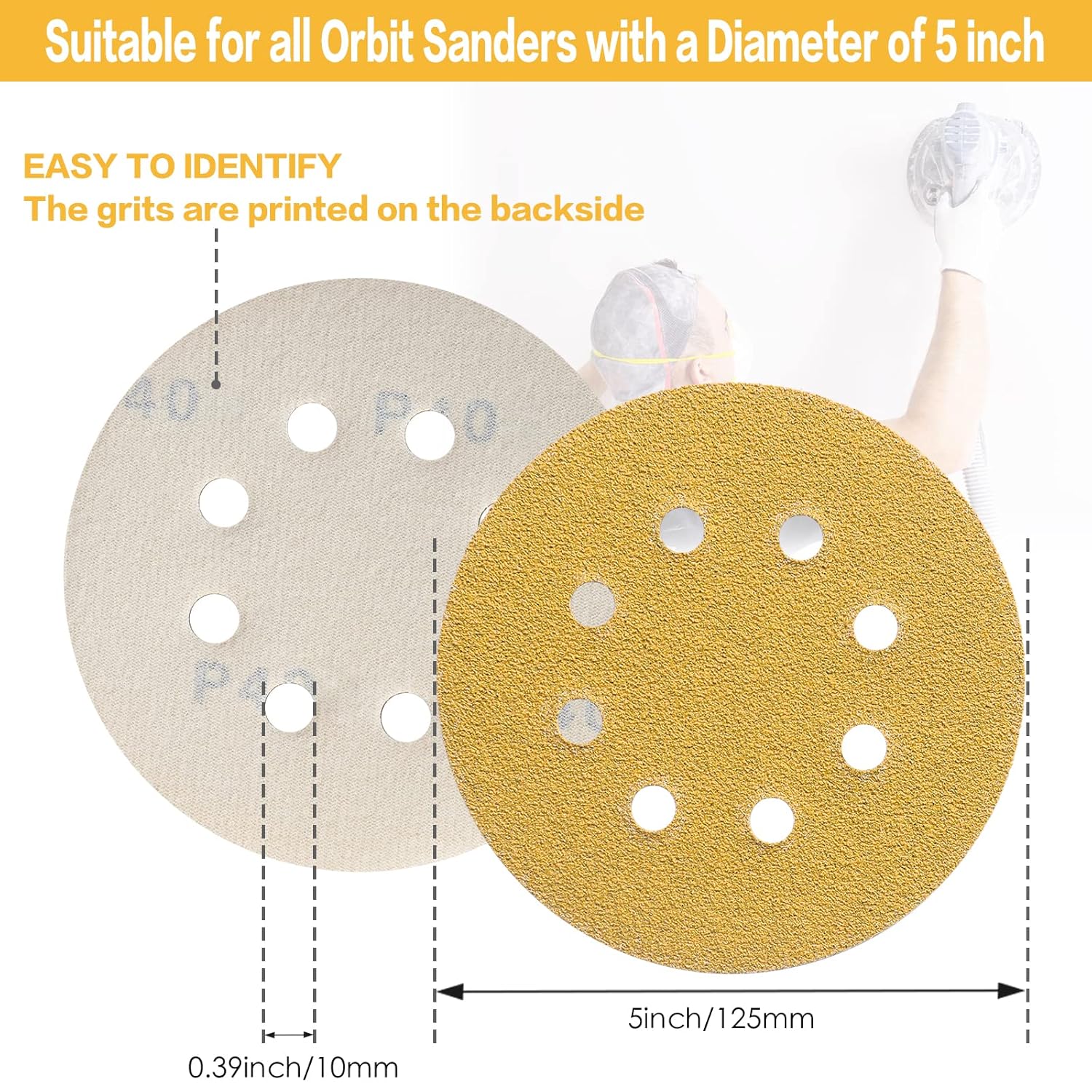 10-100PCS 5 Inch 8 Hole Sandin - Circle Hook Set recension och pris