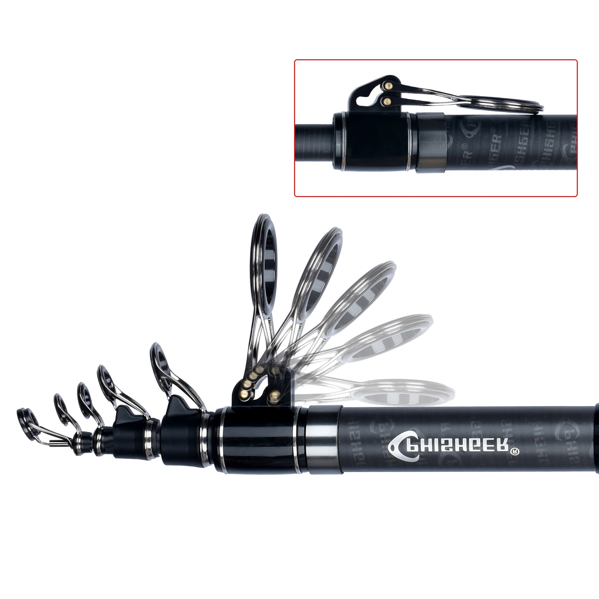 PHISHGER Telescopic Surf Spinn - Surf Fishing Equipment recension och pris