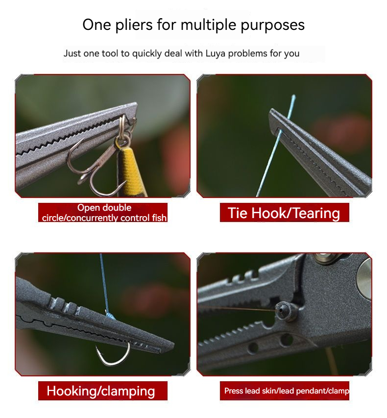 High-Precision Luya Pliers Mul - Fishing Equipment Pictures recension och pris