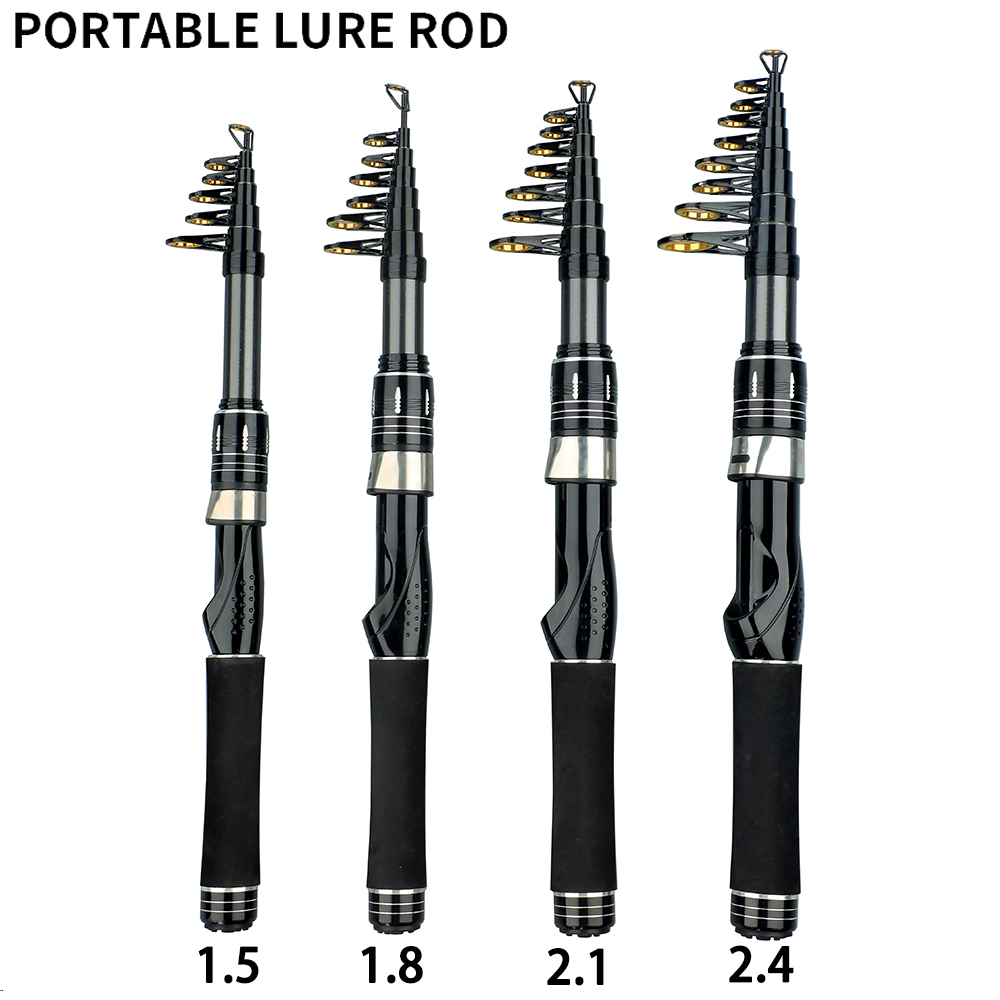 Telescopic Lure Fishing Rod 1. - Sea Fishing Equipment Uk recension och pris