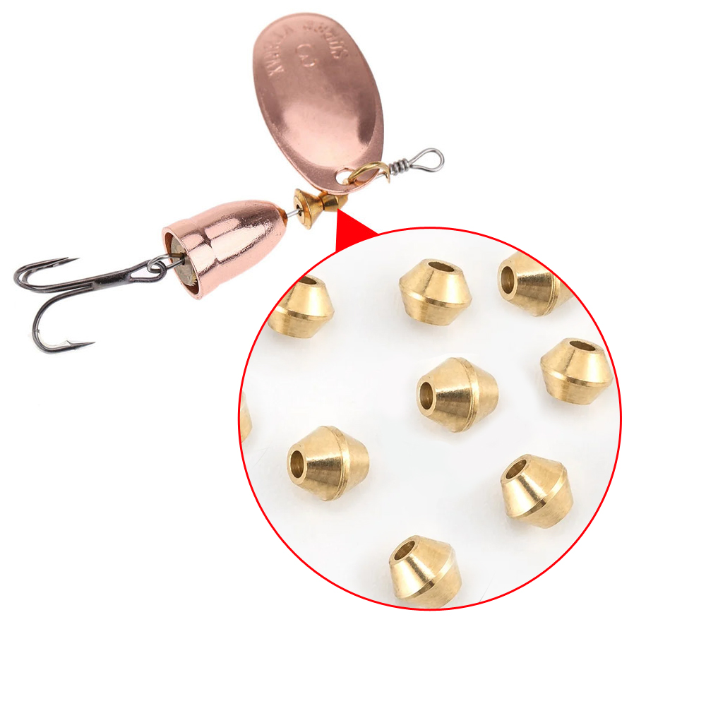 40pcs DIY Lure Brass Fishing B - Trout Fishing Lure recension och pris