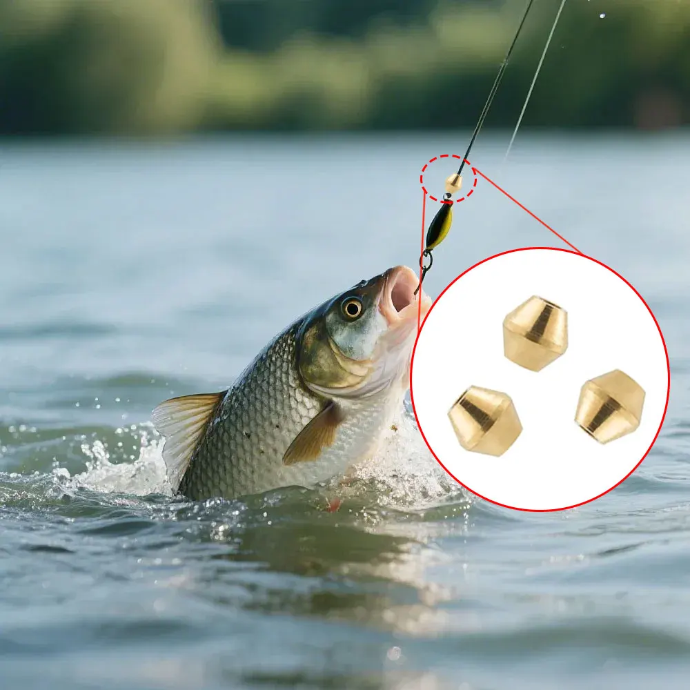 40pcs DIY Lure Brass Fishing B - Trout Fishing Lure recension och pris