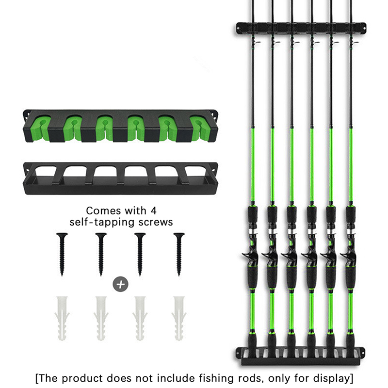 New Fishing Rod Holders 6-Rod  - Fishing Equipment Holder recension och pris