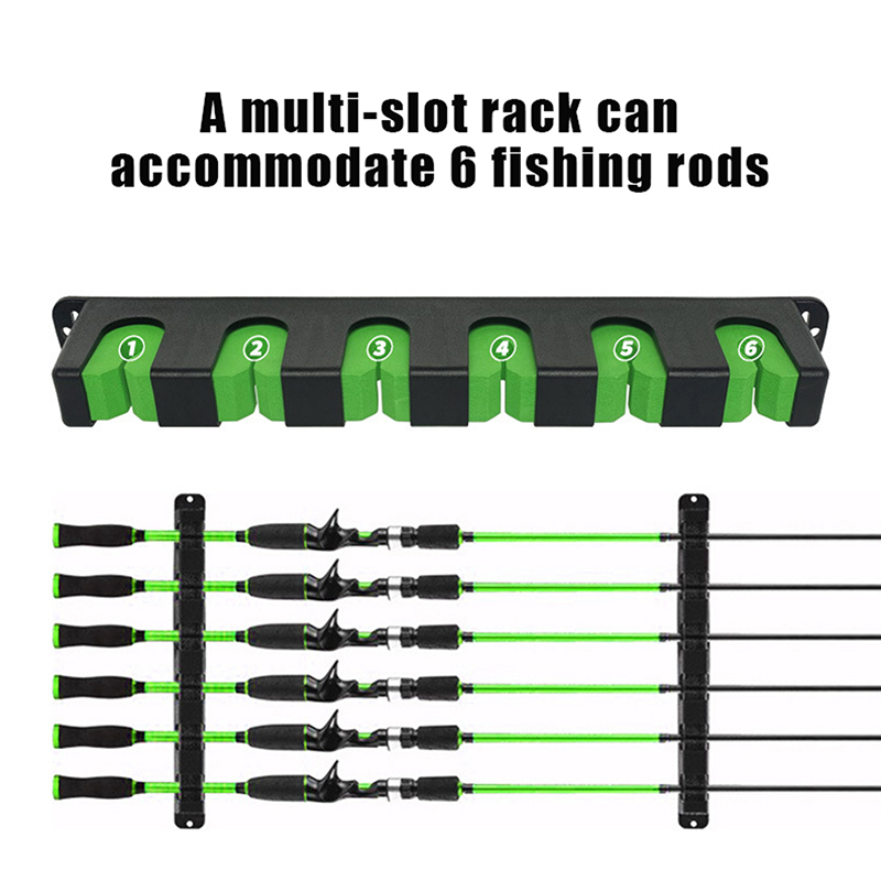 New Fishing Rod Holders 6-Rod  - Fishing Equipment Holder recension och pris