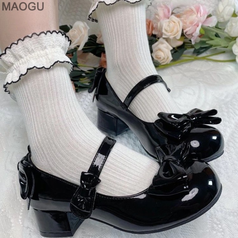 Cute Round Toe Women's Mary Ja - Circle Hook Set recension och pris