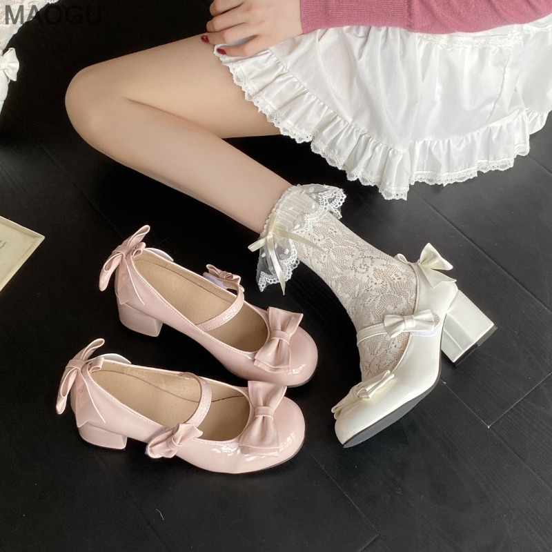 Cute Round Toe Women's Mary Ja - Circle Hook Set recension och pris