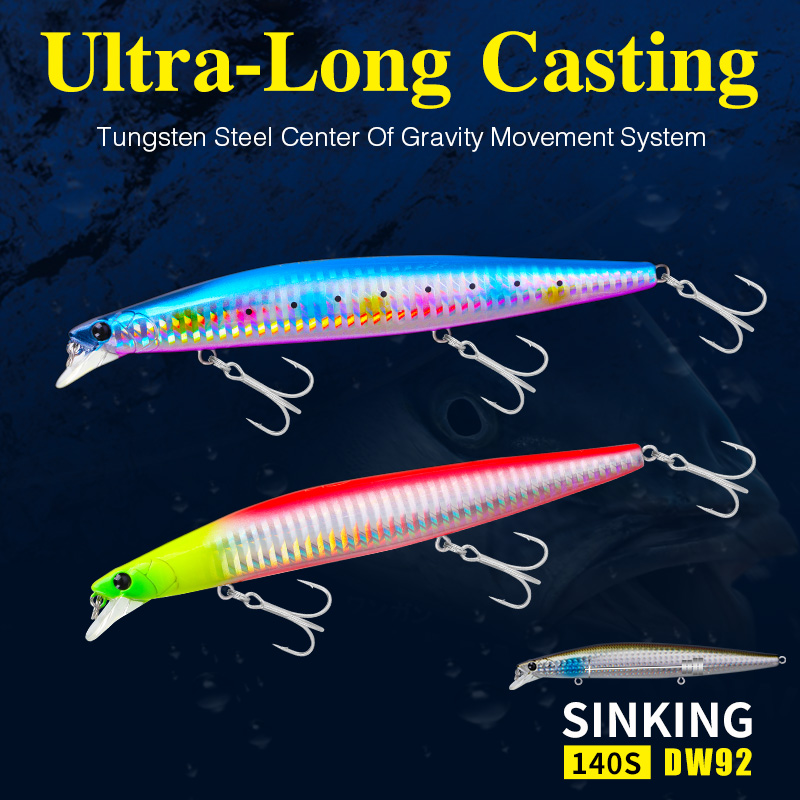 TSURINOYA Stinger 140S Fishing - Trout Fishing Lure recension och pris