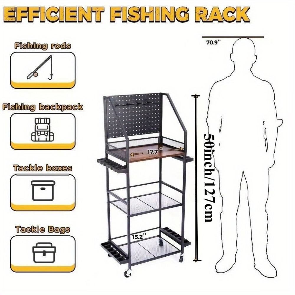 Fishing Rod Holders for Garage - Fishing Equipment Holder recension och pris