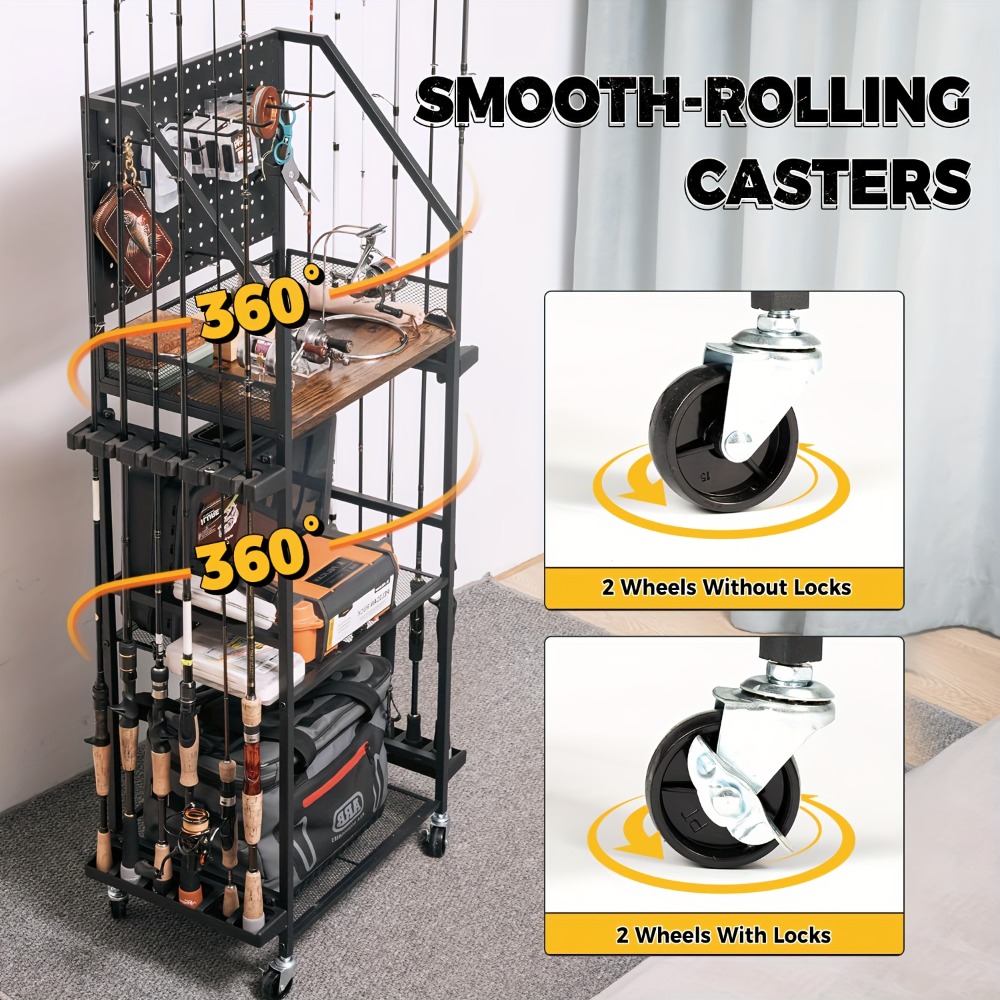 Fishing Rod Holders for Garage - Fishing Equipment Holder recension och pris
