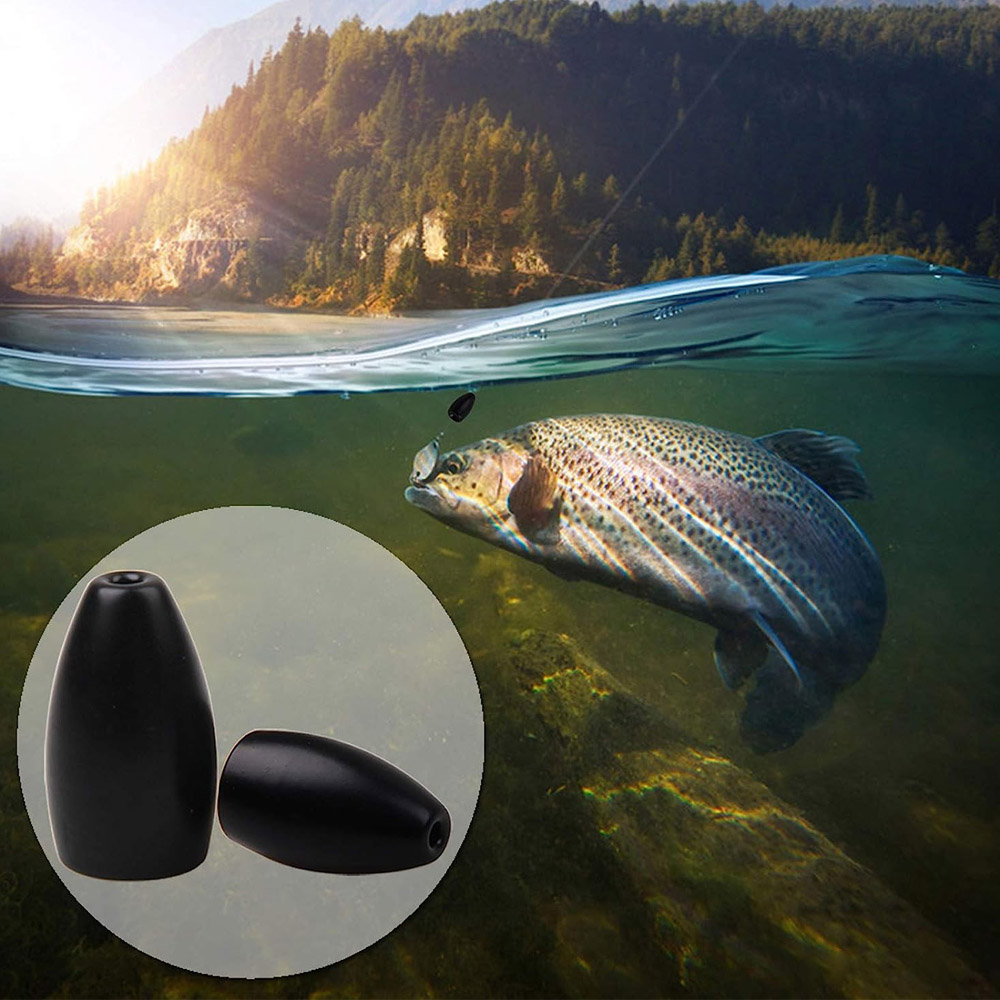 Tungsten Steel Fishing Weights - Trout Fishing Lure recension och pris