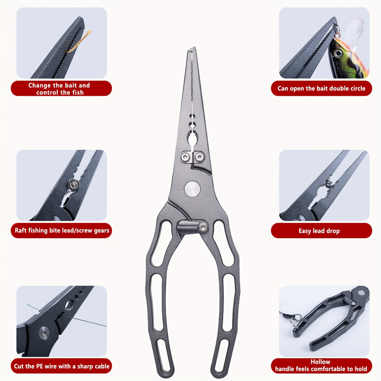 Fishing Pliers and Fish Grippe - Fishing Equipment Pictures recension och pris