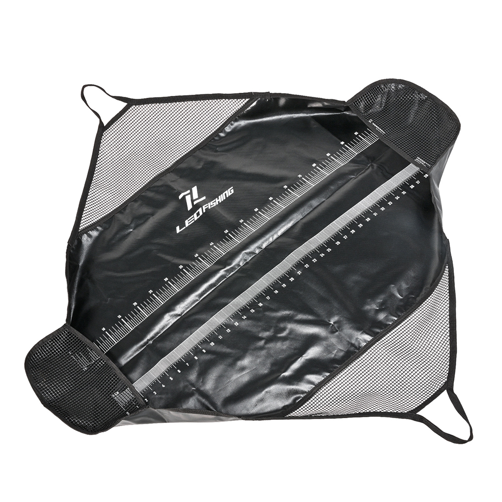 Black PVC Fishing Landing Mat  - Fishing Backpack recension och pris